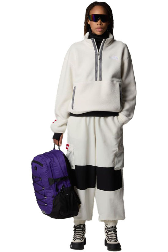 The North Face Polaire Tnf Fleeski 1/4 Zip Po White Dune