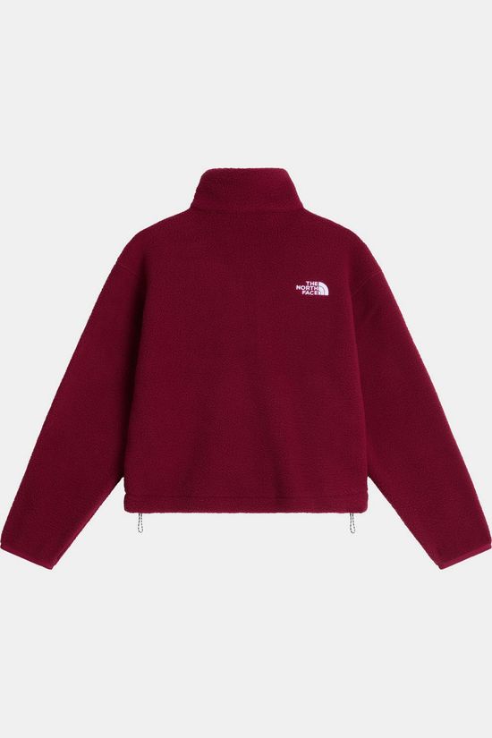 The North Face Fleece Tnf Fleeski 1/4 Zip Po Burgundy Crush