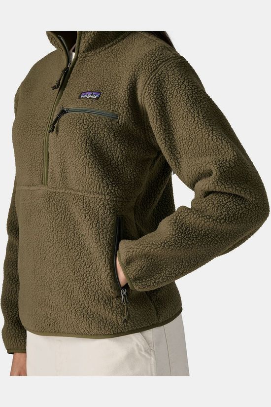 Patagonia Polaire W'S Retro Pile Marsupial Basin Green