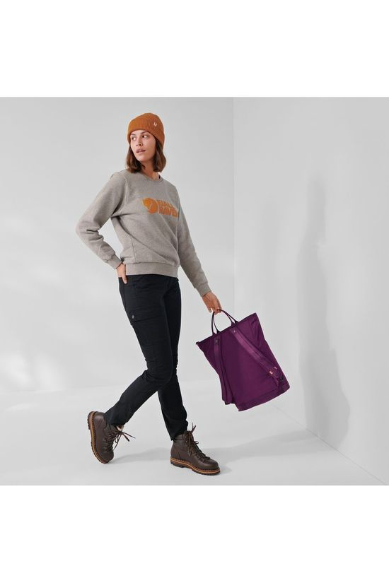 Fjällräven Pull Fjällräven Logo Sweater W Grey-Melange
