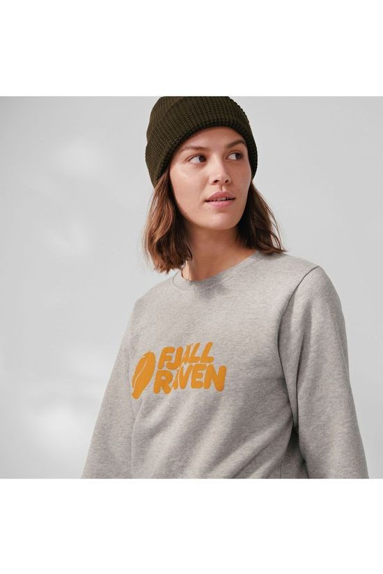 Fjällräven Pull Fjällräven Logo Sweater W Grey-Melange