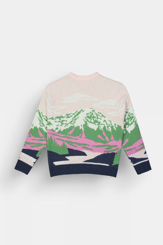 Picture Organic Clothing Pull Wak Knit Cloudy Landscape Women