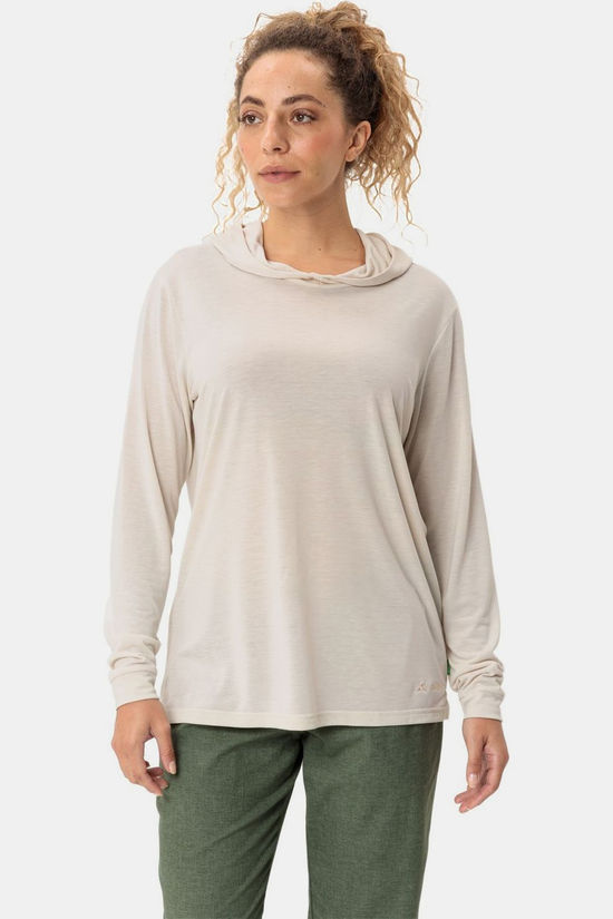 Vaude Pull Women'S Mineo Ls Hoody Ecru