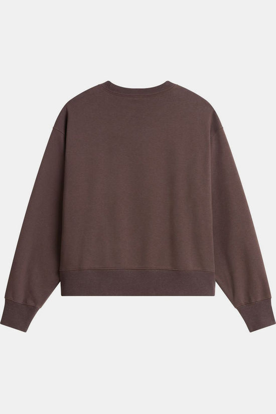 The North Face Pull W Tnf Essential Simple Dome Boxy Os Crew Smokey Brown