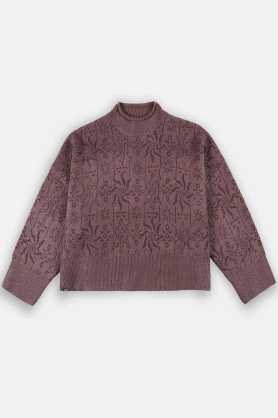 Oxbow Trui Shuriken Jacquard Raisin