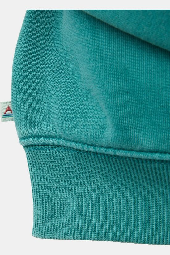 Passenger Clothing ltd Trui Downtime Heavyweight Sweatshirt Pacific Green