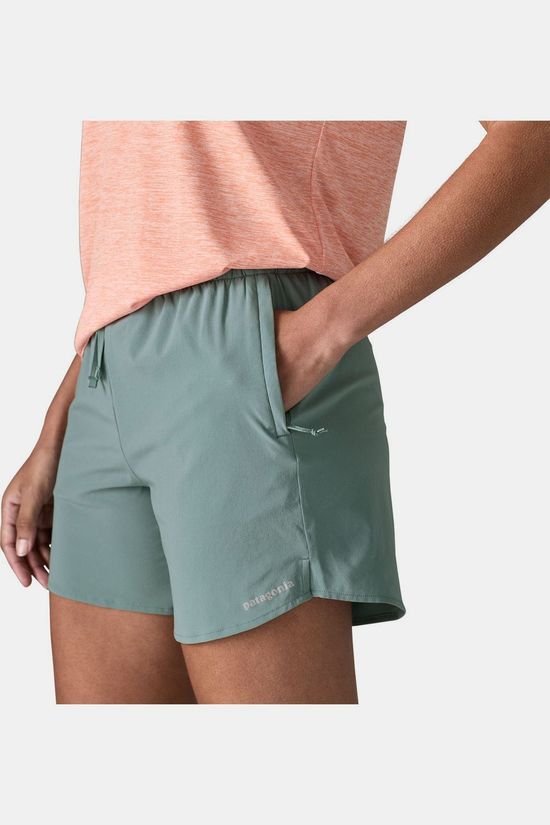 Patagonia Short W'S Multi Trails - 5 1/2 In. Blue Sage