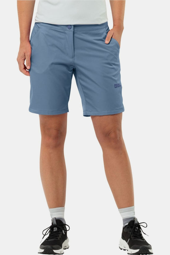 Jack Wolfskin Short Hiking Alpine Shorts Elemental Blue
