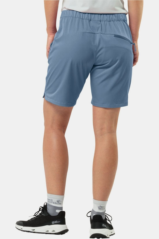 Jack Wolfskin Short Hiking Alpine Shorts Elemental Blue