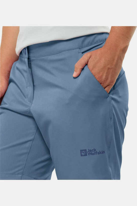 Jack Wolfskin Short Hiking Alpine Shorts Elemental Blue