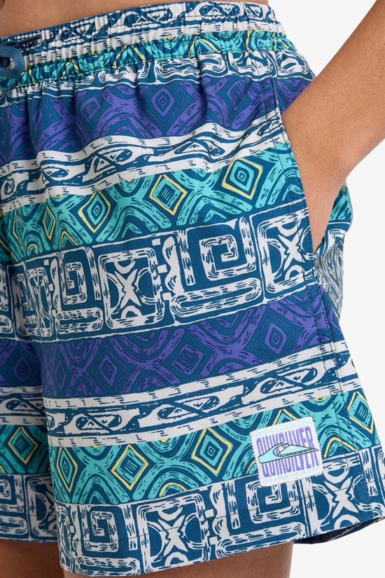 Quiksilver Short Surfsilk Volley Global Heat Dusted Peri - Pmg6