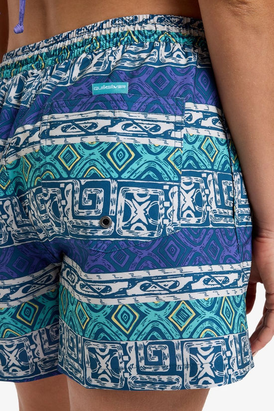 Quiksilver Short Surfsilk Volley Global Heat Dusted Peri - Pmg6