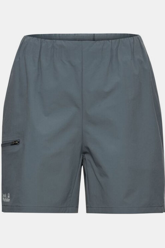 Jack Wolfskin Short Prelight Trail Shorts W Grey Odessa