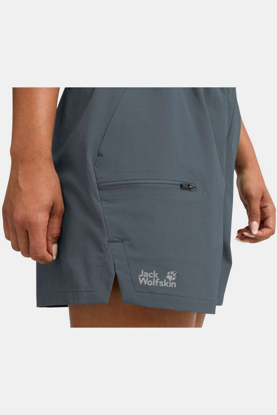 Jack Wolfskin Short Prelight Trail Shorts W Grey Odessa