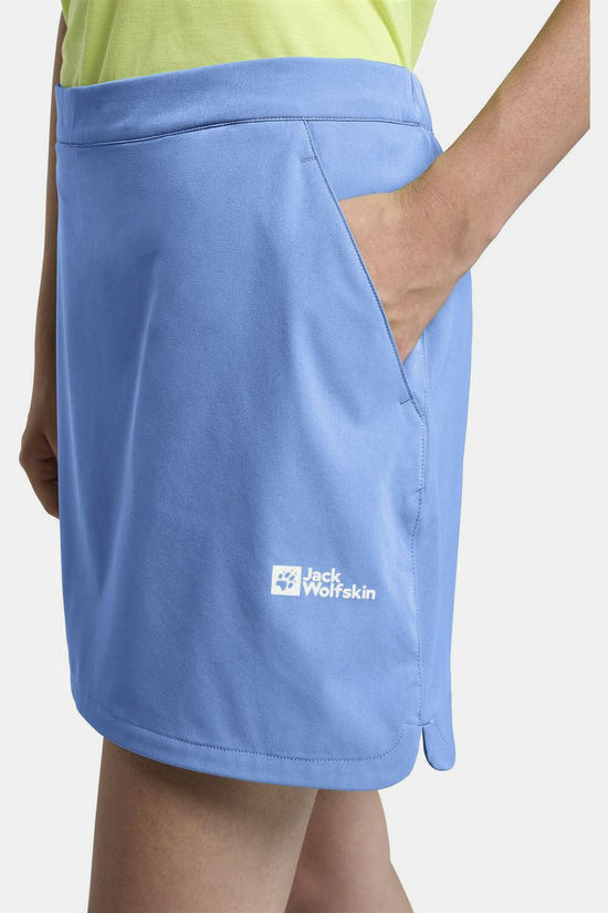 Jack Wolfskin Skort Hiking Alpine Skort Mid Blue