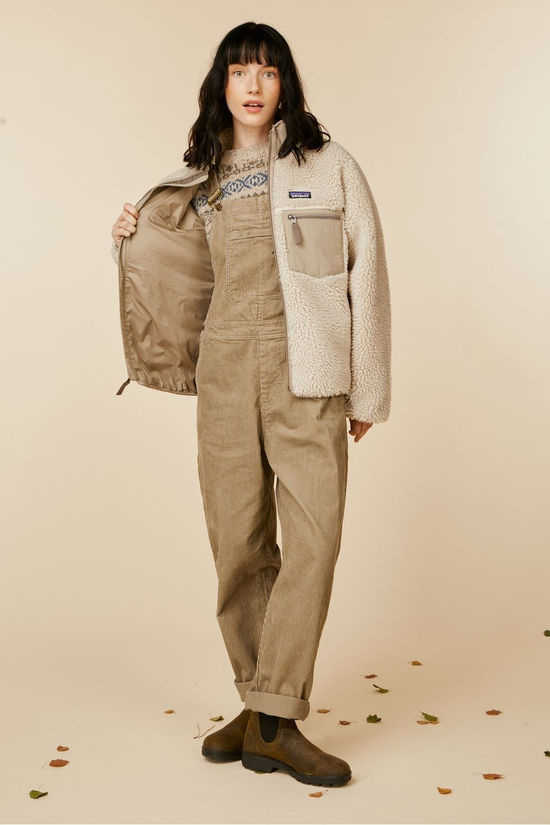 Ayacucho Pantalon Orrest Corduroy Dungaree W Elmwood