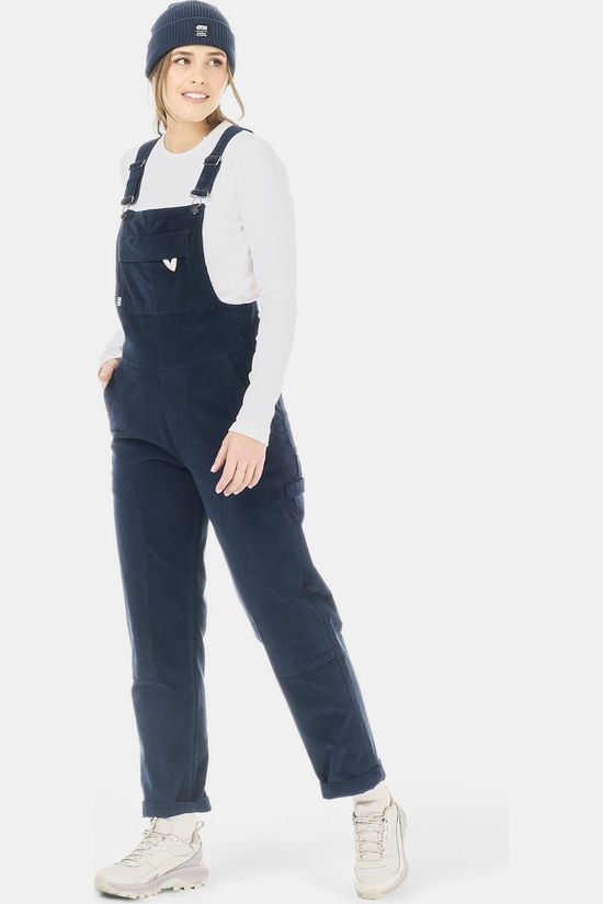 Picture Organic Clothing Pantalon Bibee Cord Overalls Dress Blues