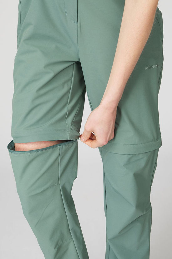 Ayacucho Afritsbroek Forest Softshell Zip-Off W Sage Leaf