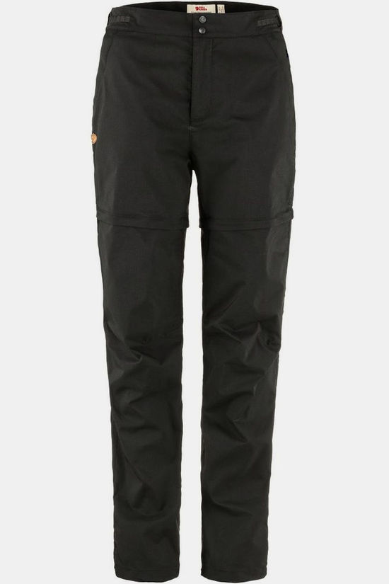 Fjällräven Afritsbroek Abisko Hike Zip-Off Trousers Black