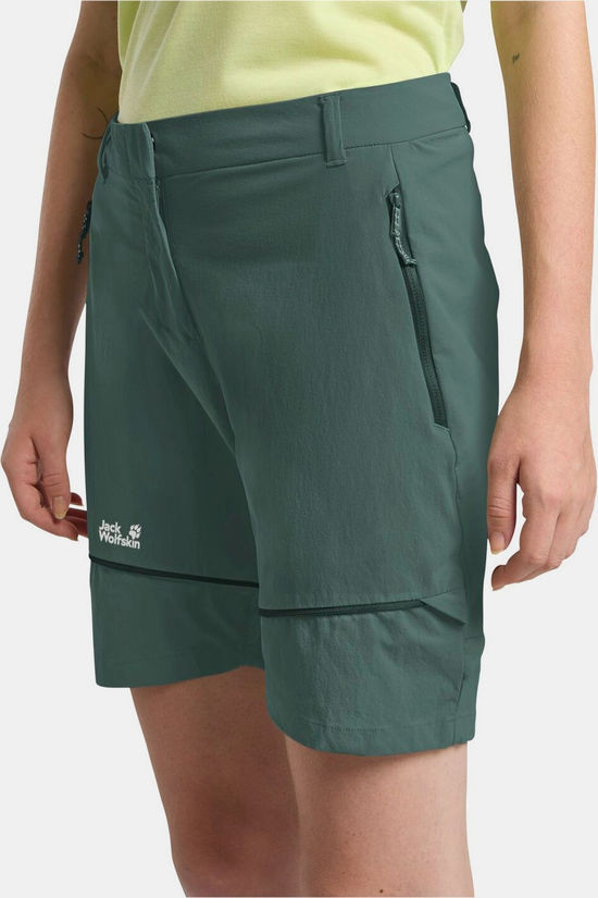 Jack Wolfskin Afritsbroek Hikeout Zip Off Pants W Sago Palm
