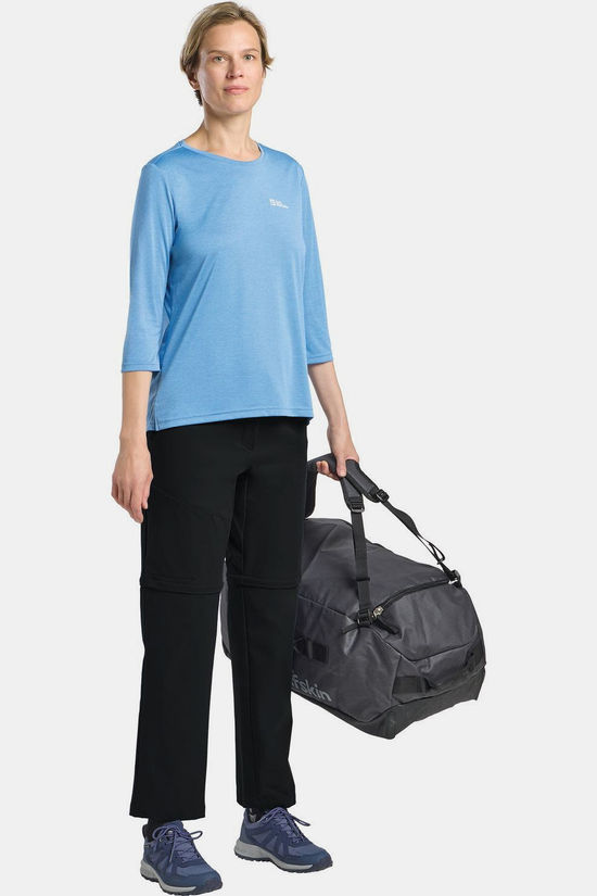 Jack Wolfskin Pantalon Modulable Pico Trail Zip Off Pants W Black