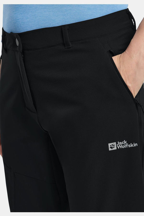 Jack Wolfskin Pantalon Modulable Pico Trail Zip Off Pants W Black