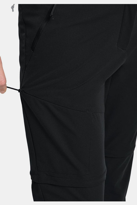 Jack Wolfskin Pantalon Modulable Pico Trail Zip Off Pants W Black