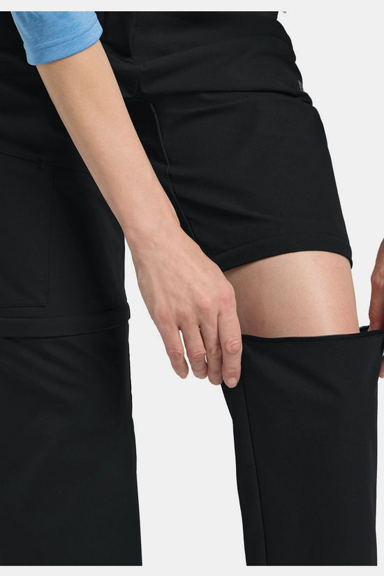 Jack Wolfskin Pantalon Modulable Pico Trail Zip Off Pants W Black