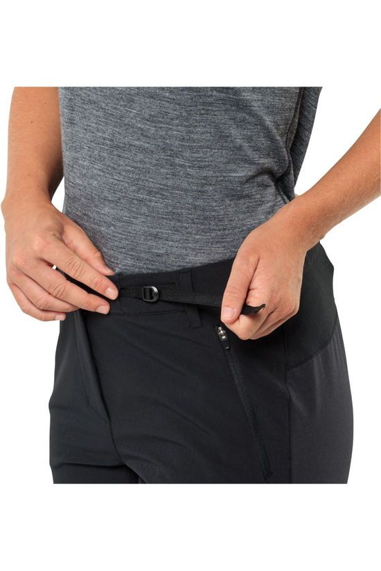 Jack Wolfskin Softshell Broek Andur Black