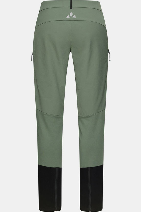 Vaude Softshell Broek Women'S Larice Light Pants Iv Olive Green