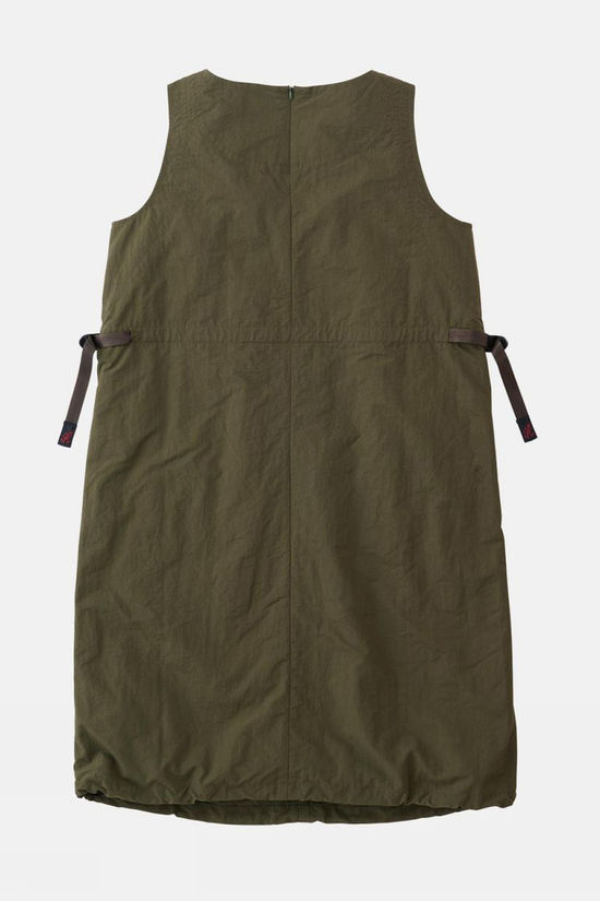 Gramicci Jurk Nylon Dress Deep Olive