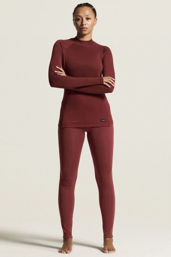 Craft Sous-Vêtement Thermal Baselayer Longsleeve W Dk Red