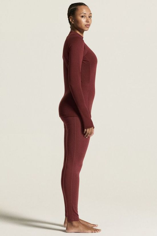 Craft Sous-Vêtement Thermal Baselayer Pants W Dk Red