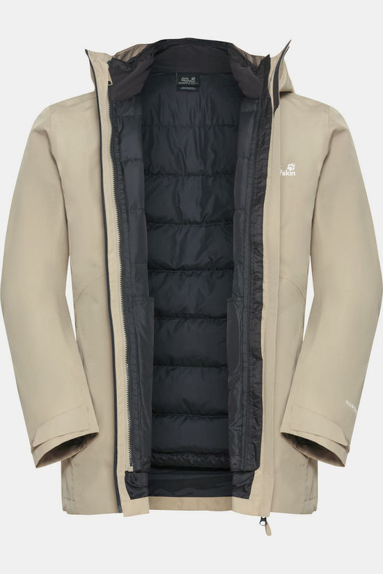 Jack Wolfskin Veste 3 En 1 Icecape 3In1 Down Jkt M Linen