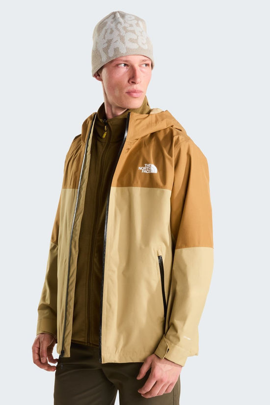 The North Face Veste 3 En 1 M Dryvent Zip-In Jacket Khaki Stone/Utility Brown