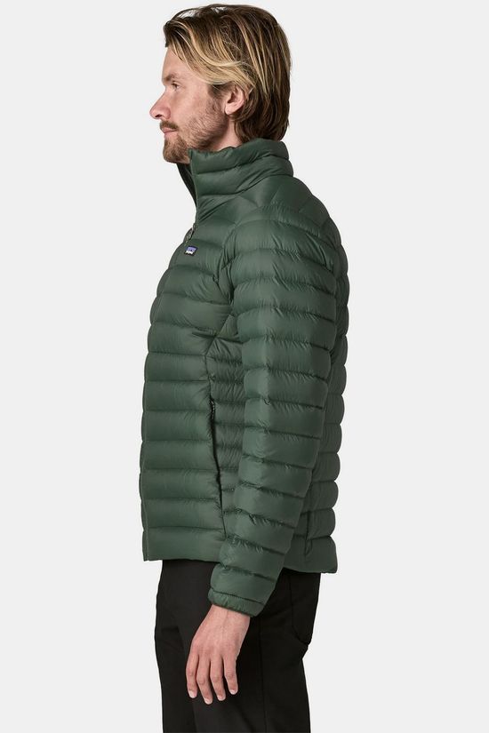 Patagonia Donsjas Down Sweater Treeline Green