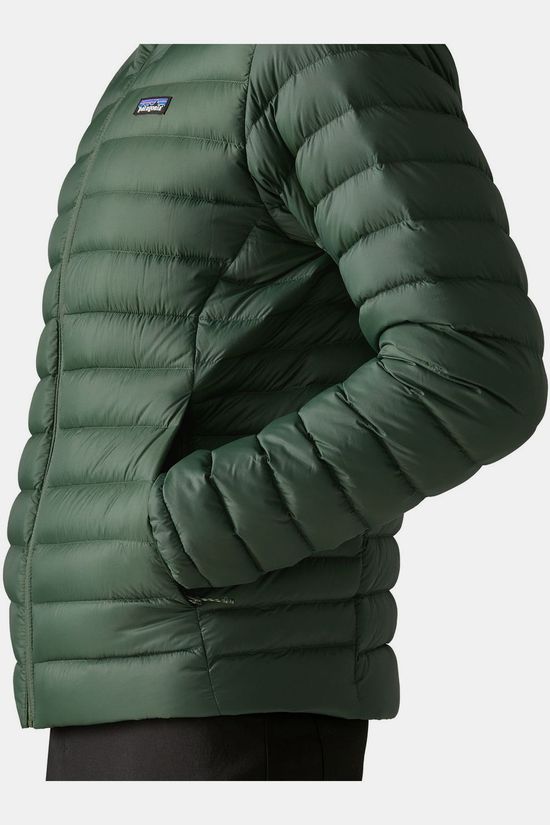 Patagonia Donsjas Down Sweater Treeline Green