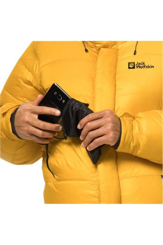 Jack Wolfskin Doudoune 1995 Series Down Hoodie Burly Yellow Xt