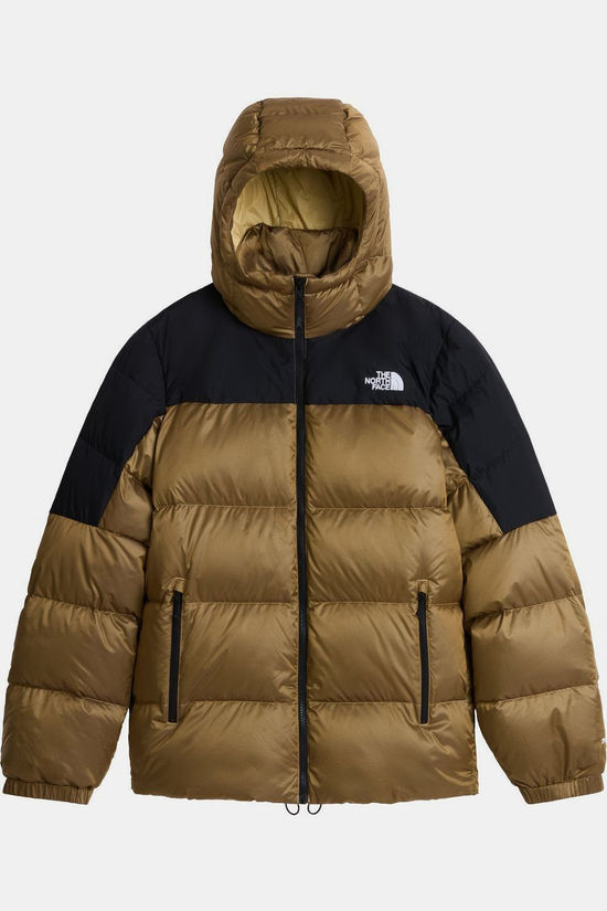 The North Face Donsjas M Diablo Down 2.0 Hoodie Khaki Stone Black Heath