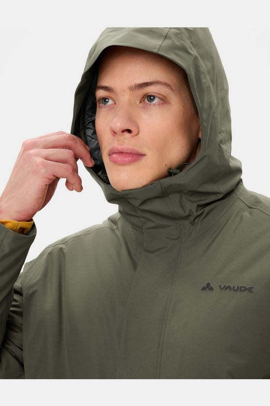 Vaude Regenjas Rosemoor Padded Khaki