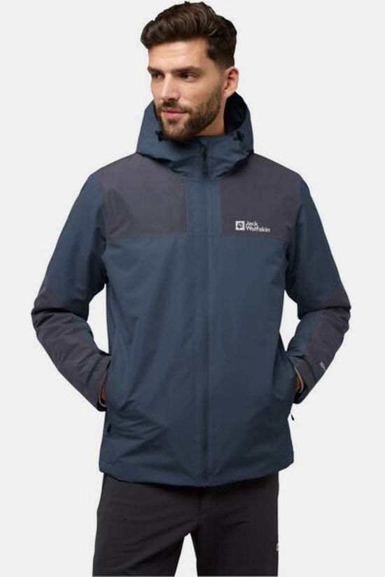 Jack Wolfskin Veste Imperméable Jasper Ins Midnight Sky