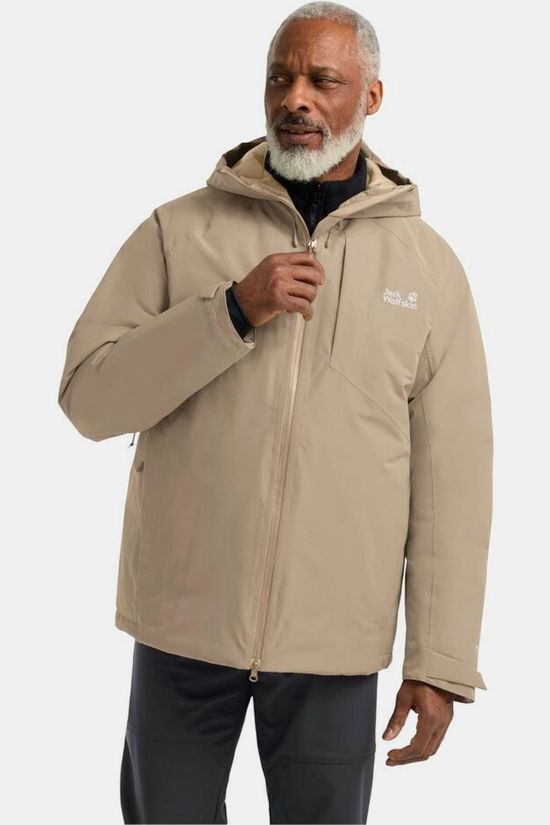 Jack Wolfskin Regenjas Icecape 2L Down Ins Jkt M Rds Hazel Wood