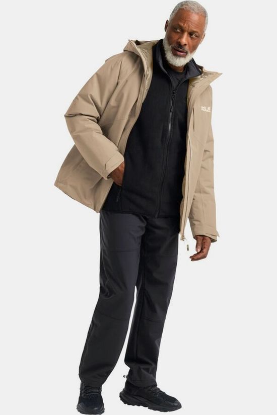 Jack Wolfskin Regenjas Icecape 2L Down Ins Jkt M Rds Hazel Wood
