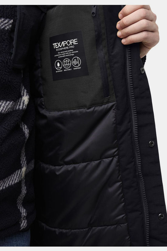 Jack Wolfskin Veste Imperméable Gletschersee Parka M Dark Navy