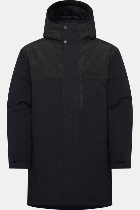 Jack Wolfskin Veste Imperméable Gletschersee Parka M Dark Navy