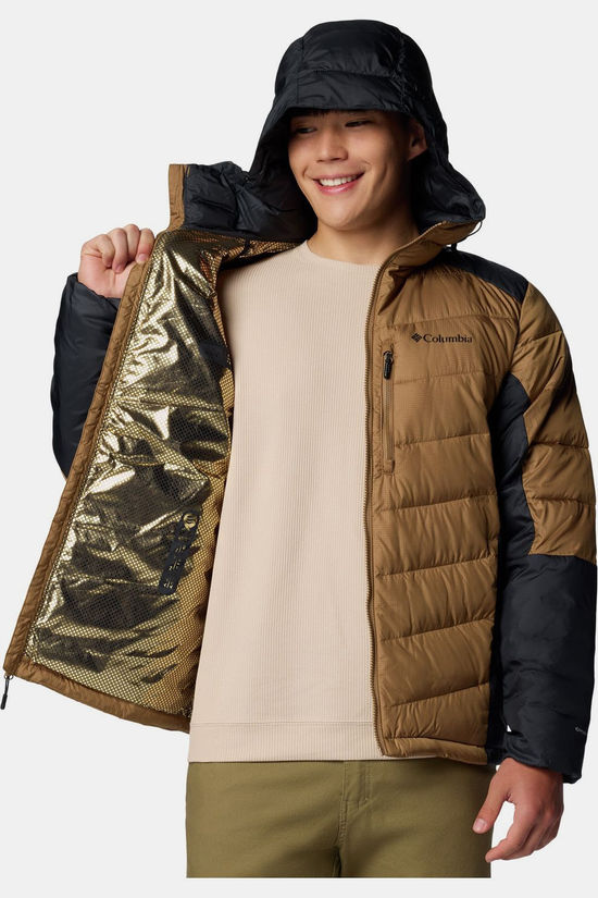 Columbia Jas Labyrinth Loop™ II Hooded Jacket Camel Brown/Black