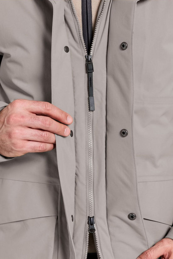 Didriksons 1913 Veste Akilles Usx Parka 2 Ash Brown