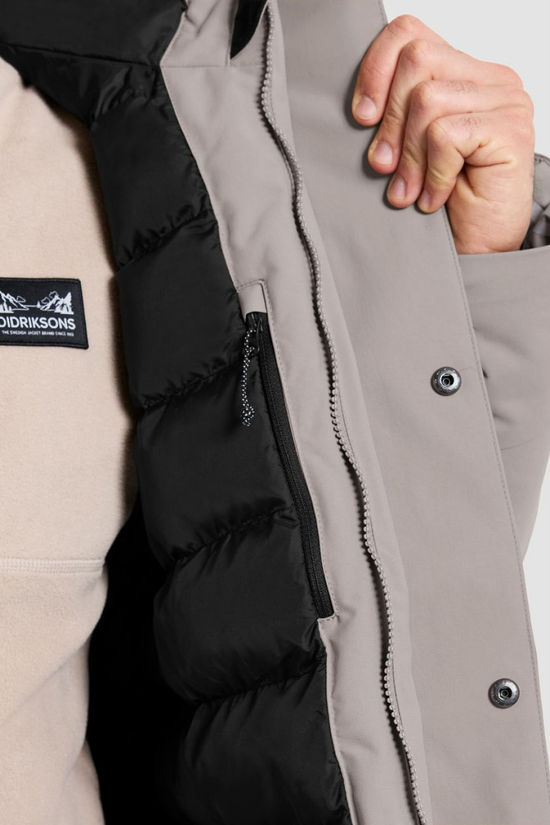 Didriksons 1913 Veste Akilles Usx Parka 2 Ash Brown