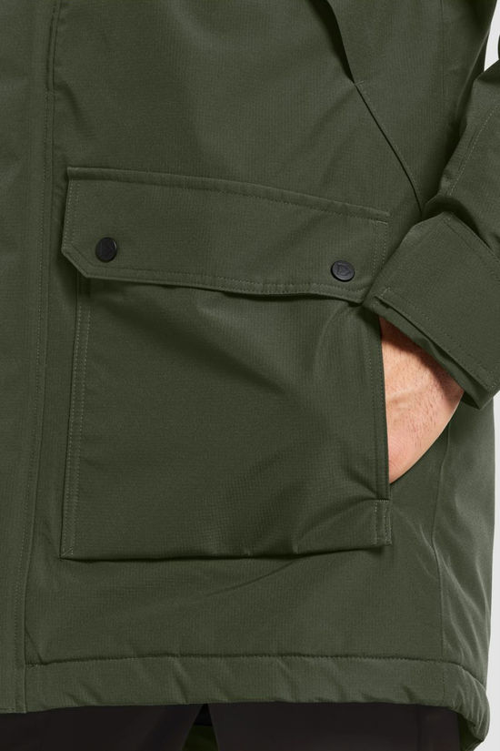 Didriksons 1913 Veste Rick Usx Parka 2 Deep Green