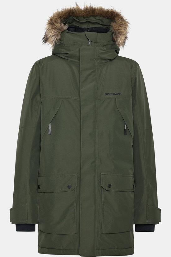 Didriksons 1913 Veste Rick Usx Parka 2 Deep Green